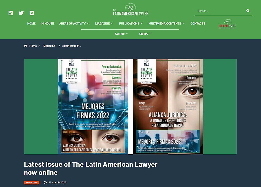 Latest issue of The Latin American Lawyer now online